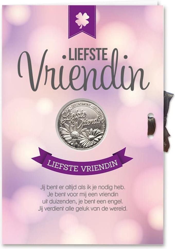 Geluksmunt Giftcard Liefste vriendin