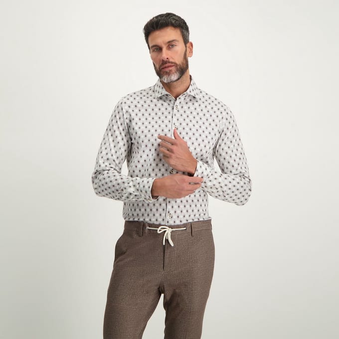 Blue Industry Casual Overhemd Heren