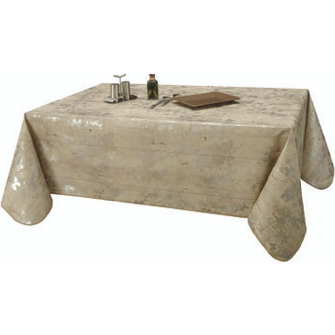 Tafelkleed Habitable COTTAGE PAPILLON - MARRON - 140X250 CM
