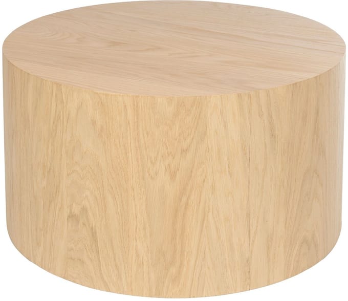 Zuiver Silo Bijzettafel/ Pilaar 60 cm Hout Naturel