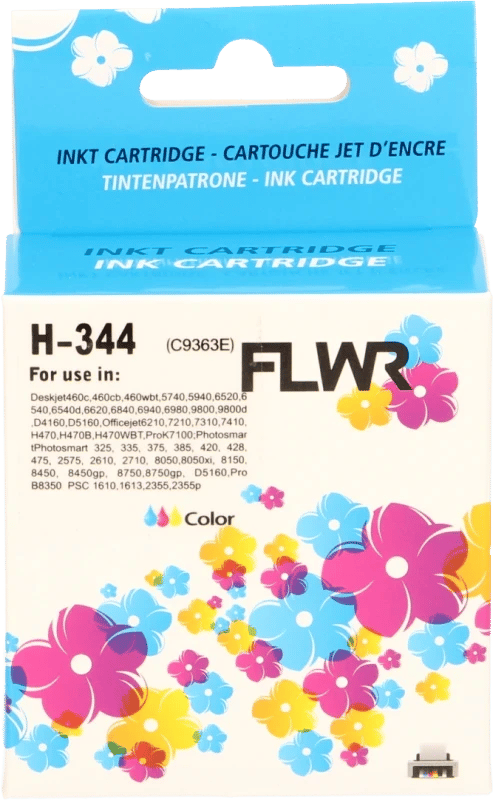 FLWR - Cartridges / HP 344 / kleur / Geschikt voor HP