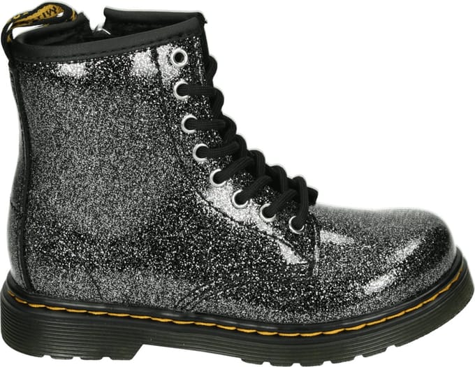 Dr. Martens - 1460 J 8 EYE BOOT - Half-hoog - Kleur: Zwart - Maat: 28