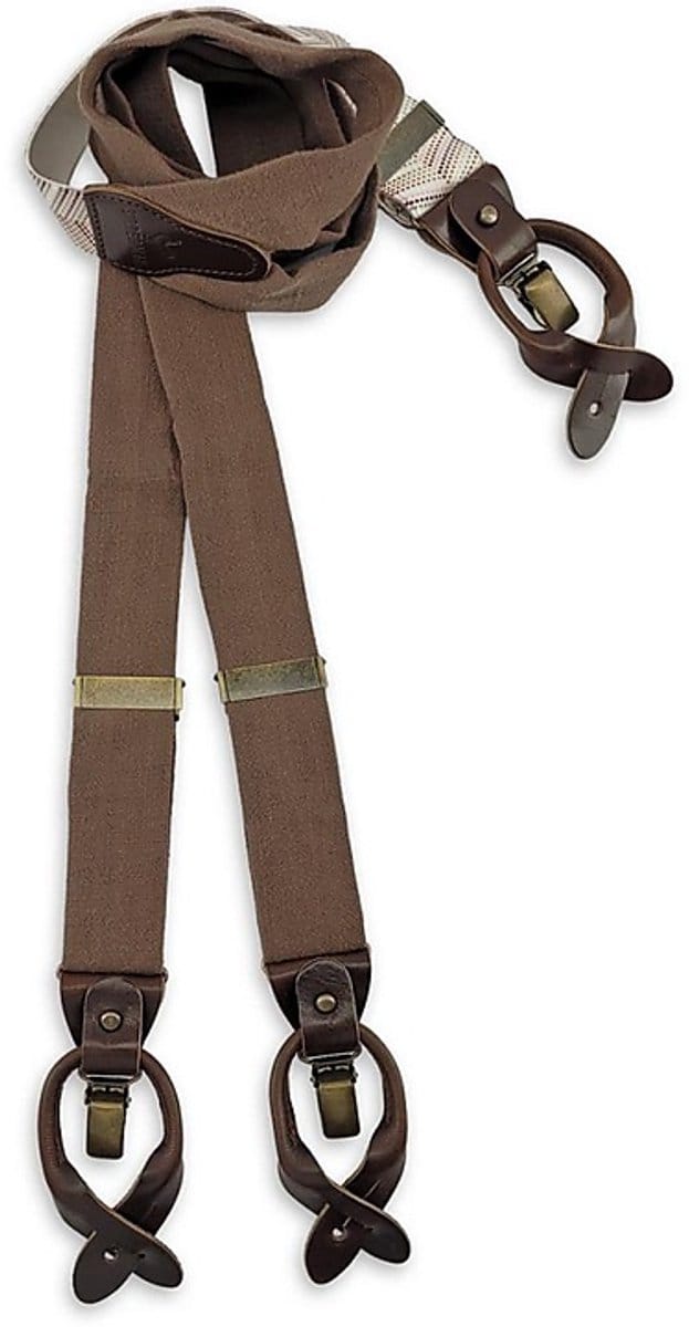 Sir Redman - Bretels - bretels Pastel Promise Brown - bruin
