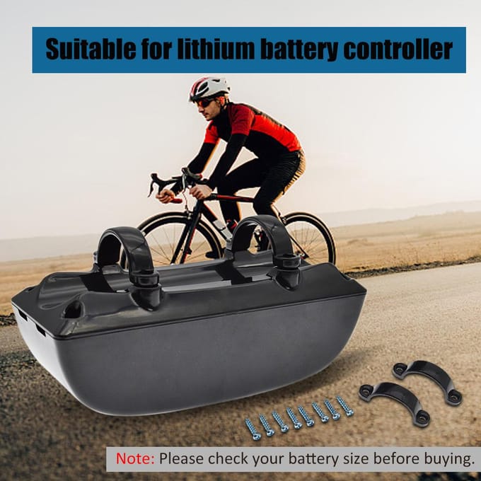 Ebike Controller Box Elektrische Fiets Controller Case Elektrische Fiets Conversie Kit Plastic Ebike zwart