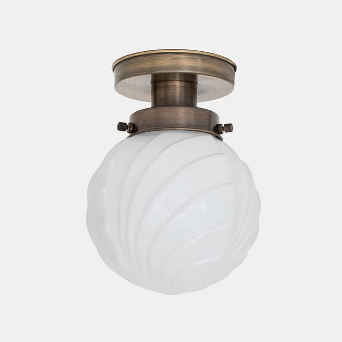 Plafonnière Swingbulb 20's Brons - Art Deco Trade