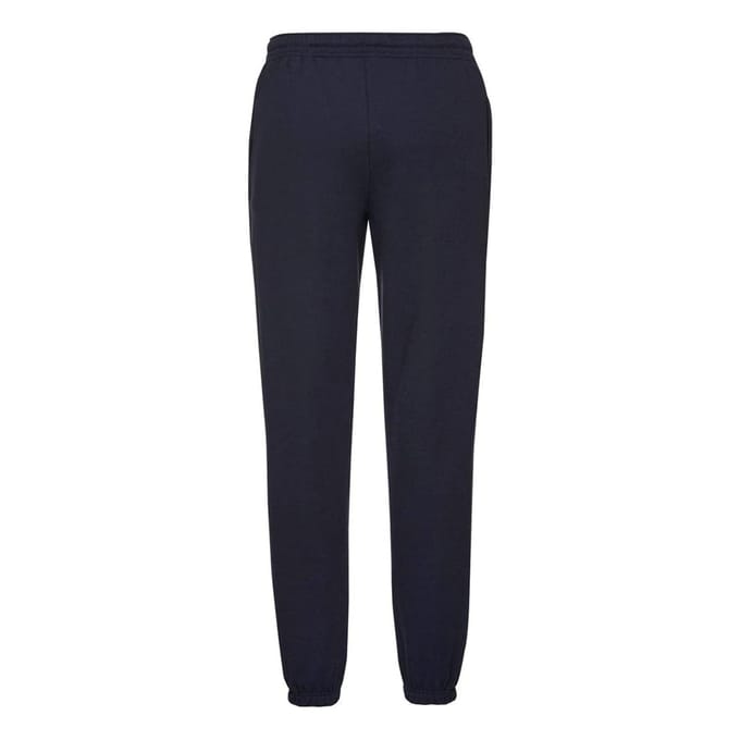Fruit of the Loom Heren klassieke joggingbroek met elastische zoom (Marine)