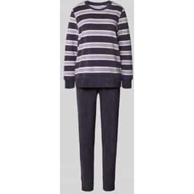 Regular fit pyjama van badstof