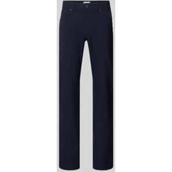 Brax Heren Broek  Style CHUCK navy, donkerblauw, maat 42/32