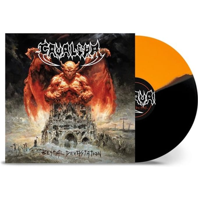 Cavalera - Bestial Devastation (Limited Orange Black Split Vinyl)