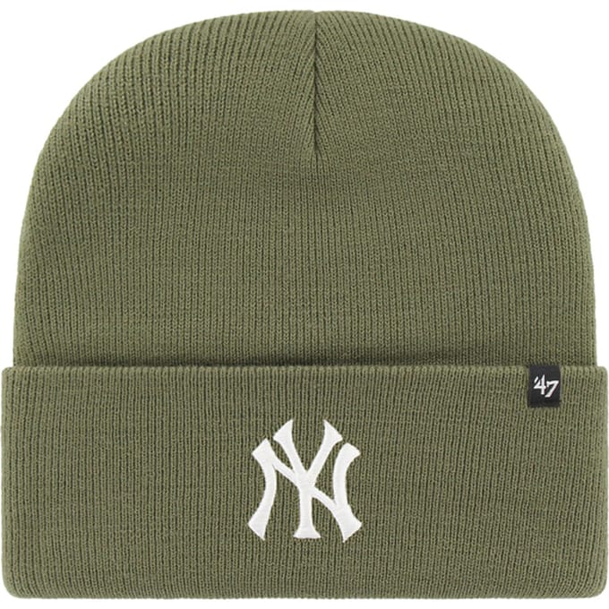 '47 Brand New York Yankees MLB Haymaker Cuff Beanie Groen
