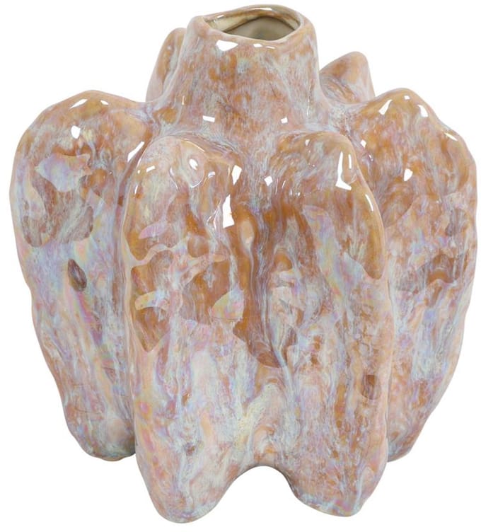 Vaas geel 14,7x12,5x15cm
