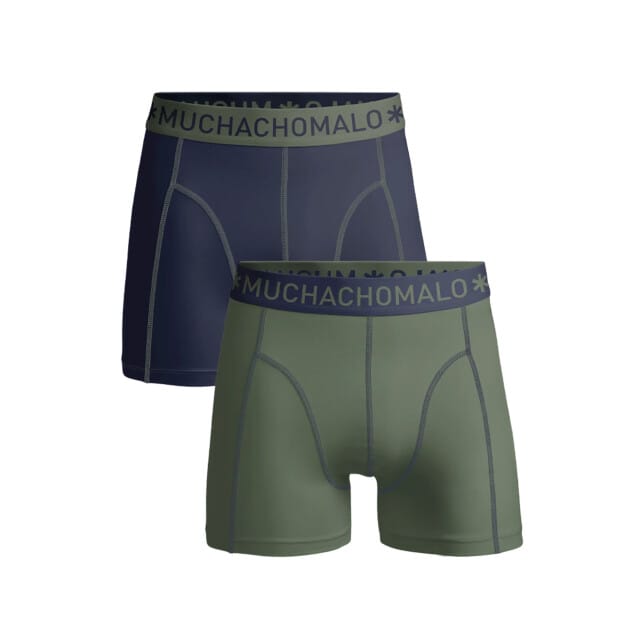 Muchachomalo Heren Boxershorts - 2 Pack - Maat S - Mannen Onderbroeken