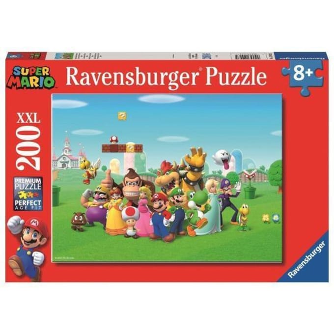 Ravensburger puzzel Super Mario - Legpuzzel - 200 XXL stukjes