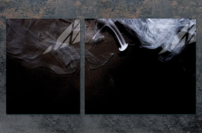 TMK ArtDeko - Snijplank - 100x52cm - Gelaagd Glas - Dym