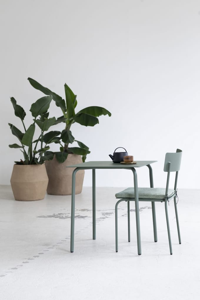 Serax August Tafel - eucalyptus groen - 75 x 75 cm