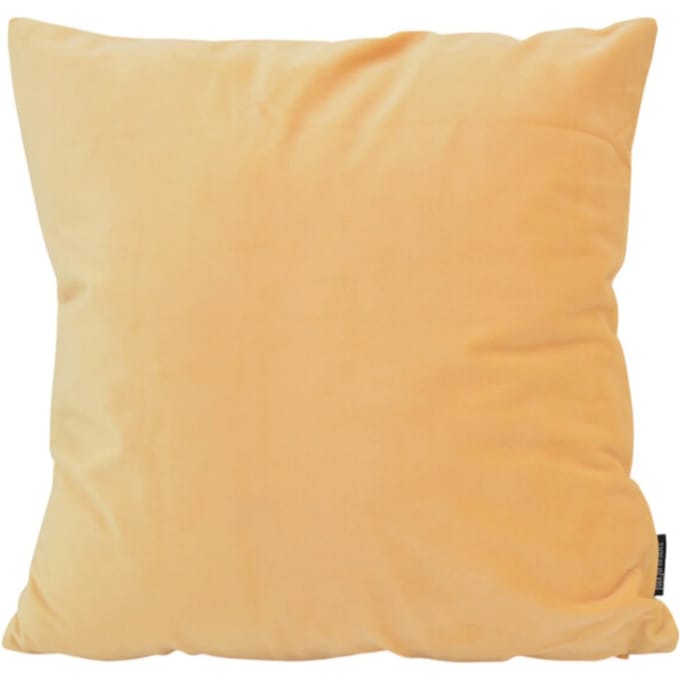 Gek op kussens! Sierkussen velvet boter | 45 x 45 cm | velvet/polyester