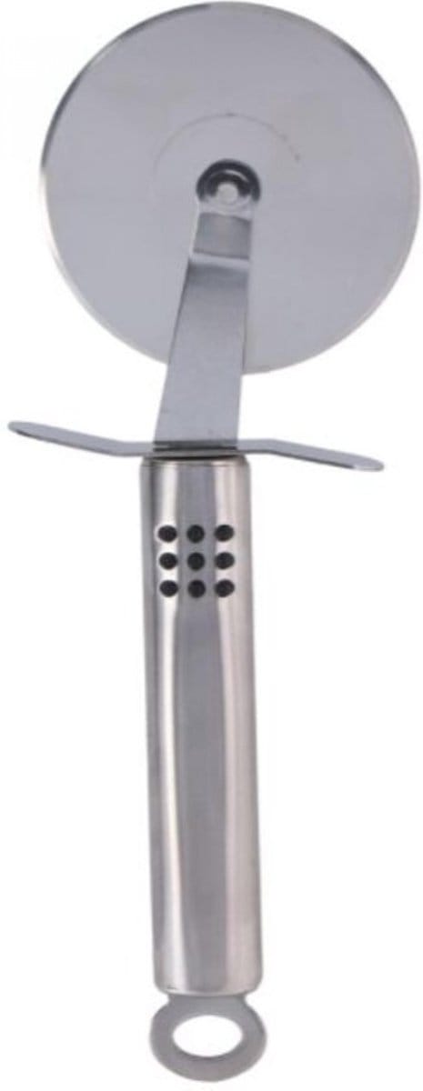 Alpina Pizzasnijder met Ophanghaak | 22 cm | Zilver