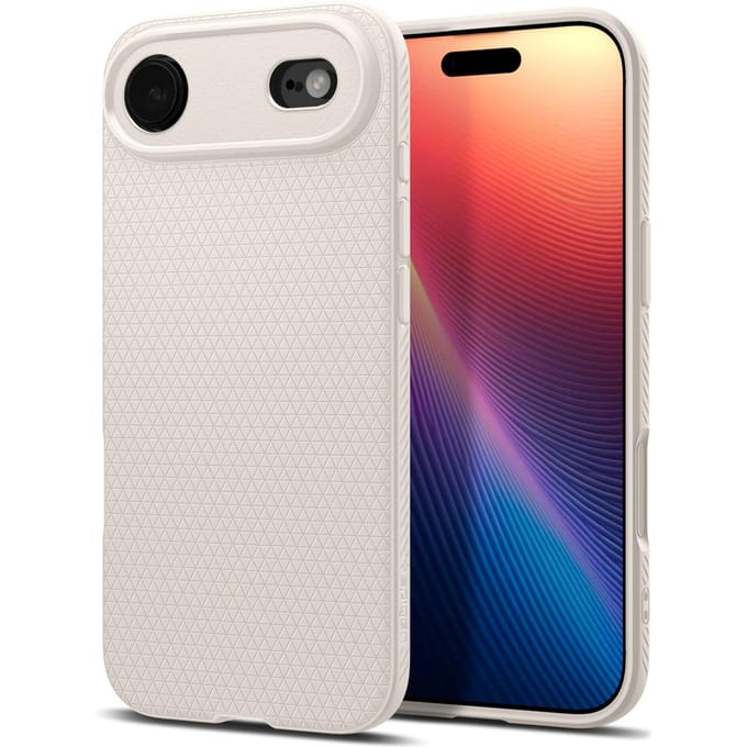 Spigen Liquid Air Hoesje Geschikt voor Apple iPhone Air - Back Cover Flexibel TPU Titanium