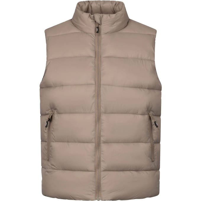 Trespass Dames Simone Gewatteerd Casual Gilet (Zand)
