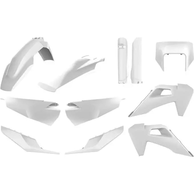 Polisport Off Road Full Husqvarna Te/fe 20-23 91126 Plastic Set Wit
