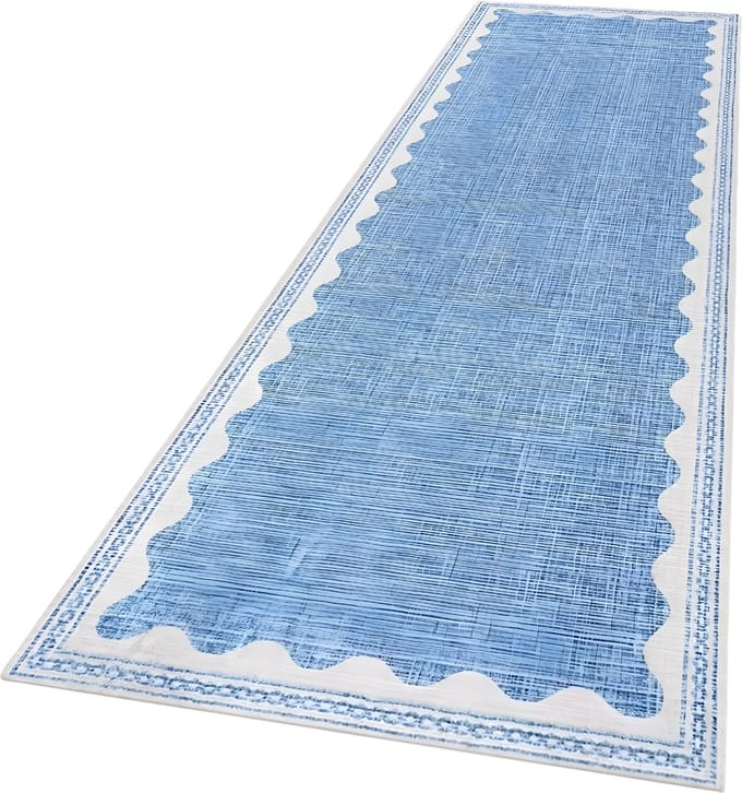 Tapijt Diva - Vloerkleed - Runner 60x230 cm - Wasbaar & Antislip Vintage Design