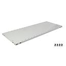 SCHULTE Lagertechnik MULTIPlus 150 extra plank, 1300x 400mm, 25 mm rand, met 4 plankdragers