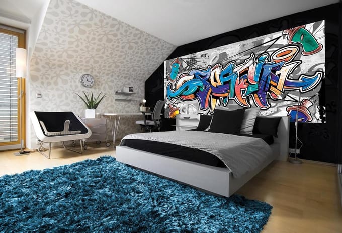 Graffiti Street Art Photo Wallcovering