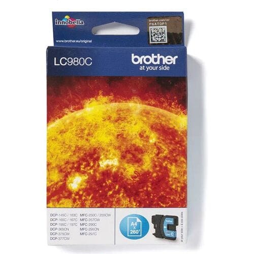 Brother Inktcartridge LC-980C Cyaan