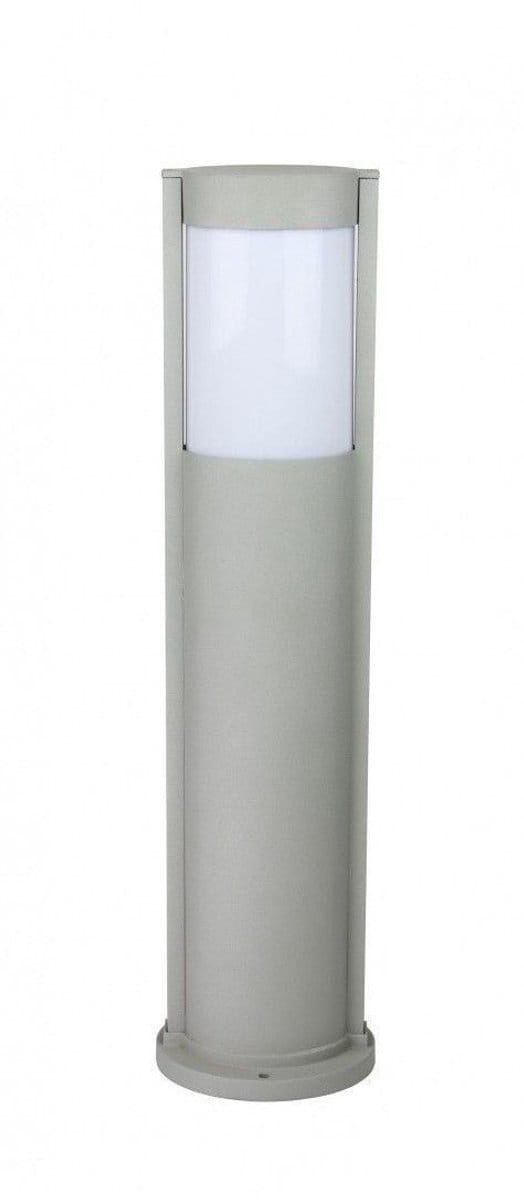 Licht-Erlebnisse - Cando - Staande lamp - IP54 - E27 - van - Aluguss polycarbonaat - in - zilver