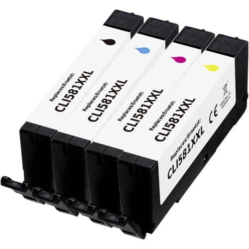Renkforce Inktcartridge vervangt Canon CLI-581BK XXL, CLI-581C XXL, CLI-581M XXL, CLI-581Y XXL Compatibel RF-I-C-CLI581XXL RF-6953996