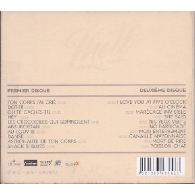 Mell - Déprime Et Collation (2 CD)