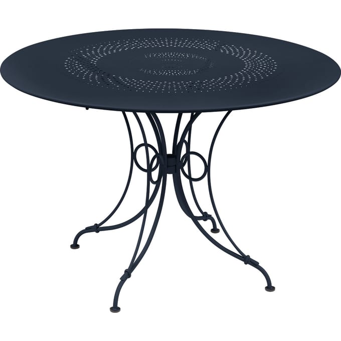 Fermob 1900 tafel - 92 abyssblauw - Ø 117