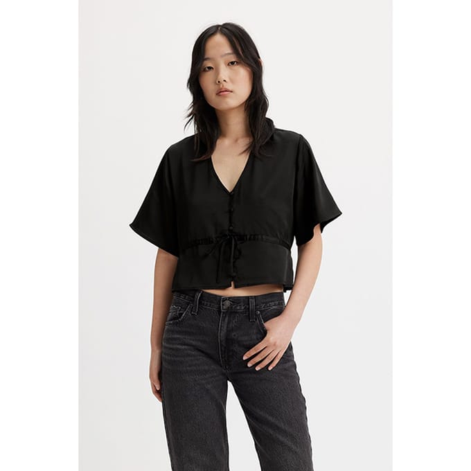 Levi's Lindy Blouse Black Taglia: XS | Magliette intime Outlet | Donna | Nero