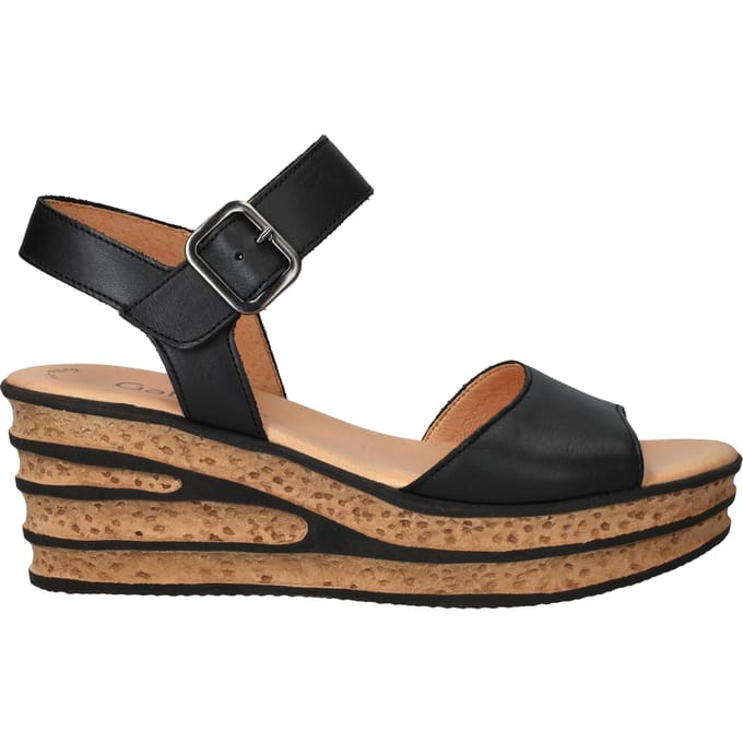 Gabor - Sandalen Hak Zwart 41