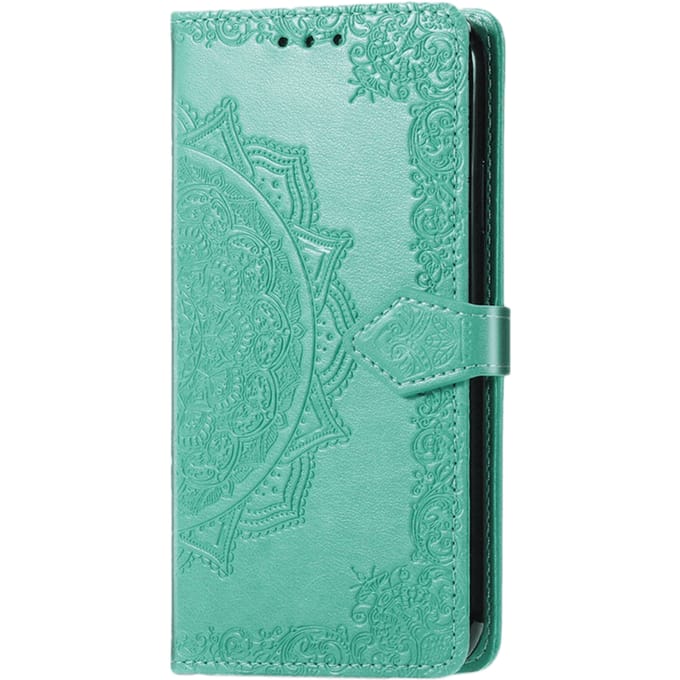 Comfycase Samsung Galaxy A32 5G Mandala Booklet Telefoonhoesje  Groen