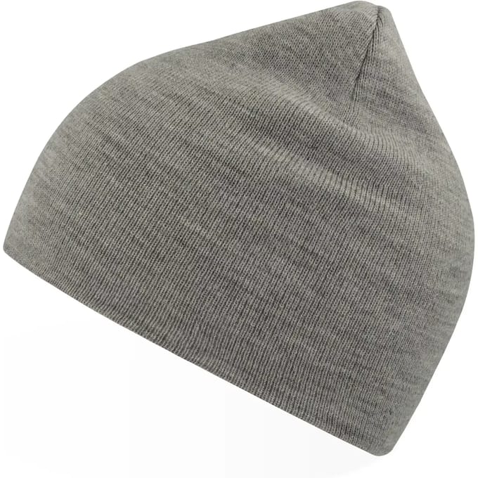 Atlantis Headwear - Holly Beanie - Light Grey Melange - One Size