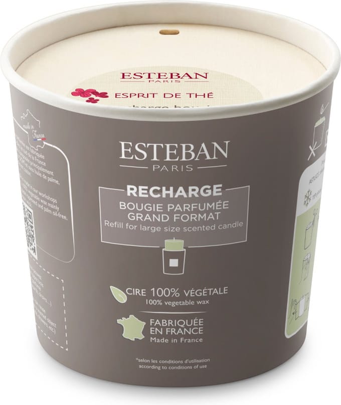 Esteban Classic Esprit de The Navulling Geurkaars 450gr