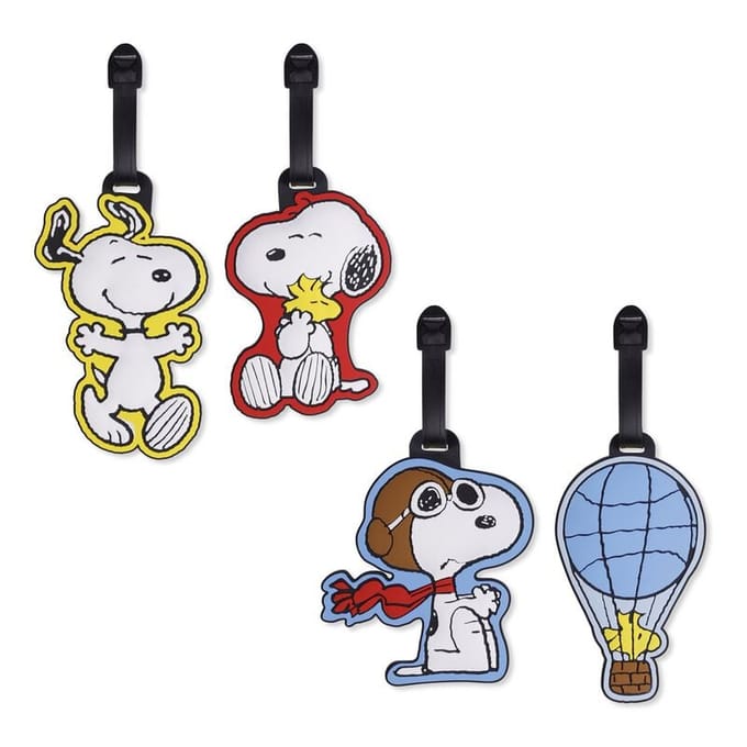 Peanuts Snoopy - Bagagelabel Unisex Rugzakhanger - meerkleurig - Standard
