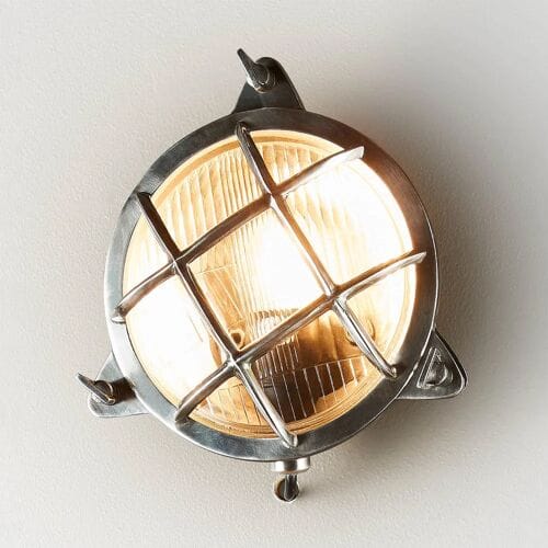 KS Verlichting Clipper Muurlamp Zilver