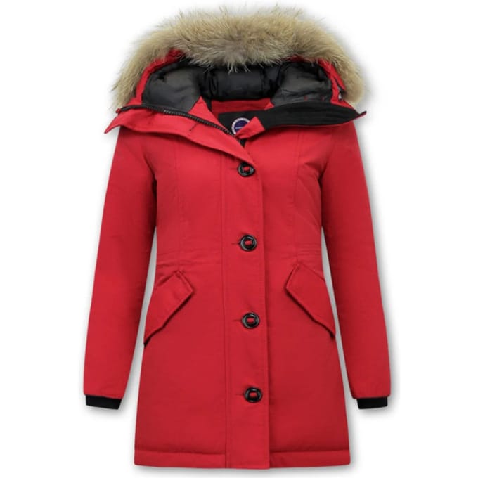 Matogla Winterjas met bontkraag groot