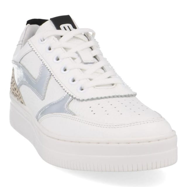 Maruti - Mave Sneakers Zilver - White - Silver - Pixel Offwhit - 41