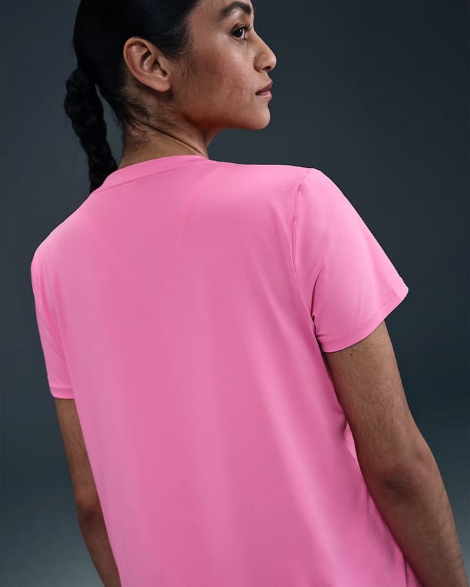 Nike One Classic Sportshirt dames Pink S/36