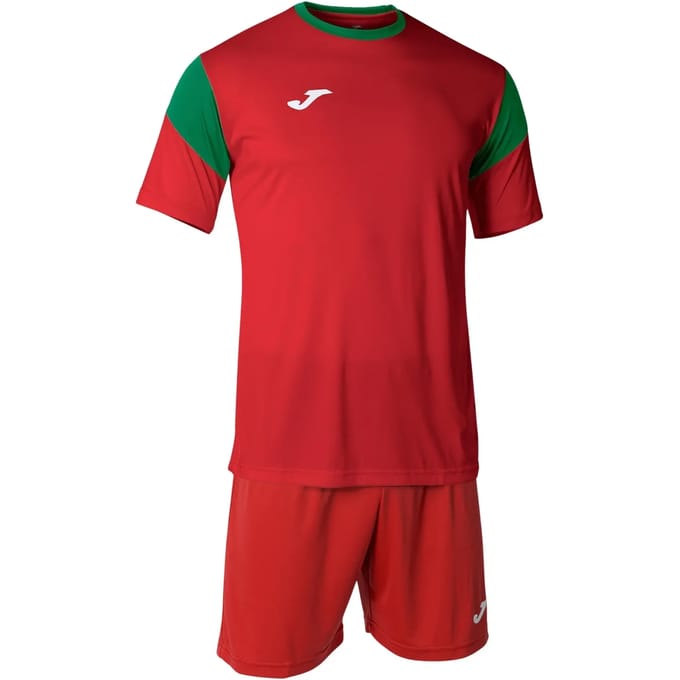 Joma Phoenix Korte Mouw Set Rood M Man