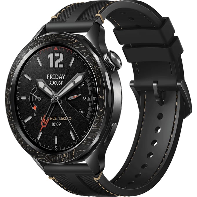 Xiaomi Watch S4 Bezel and Strap Kit Midnight Carbon