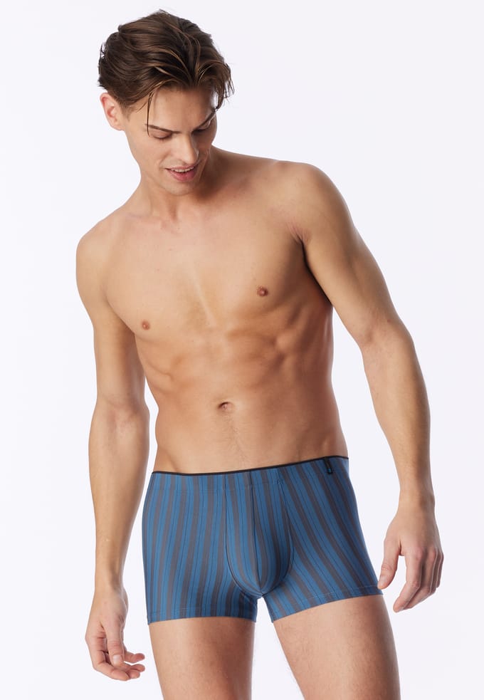 Gestreepte aqua-shorts - Long Life Soft 4