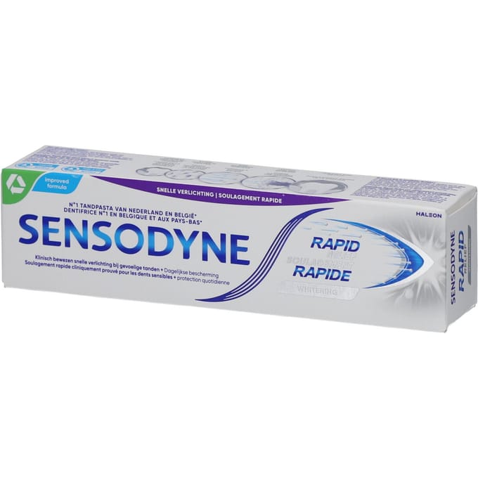 Sensodyne - Tandpasta - Rapid Relief - Whitening - 75ml