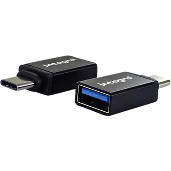 Adapter Integral 3.1 USB-A naar USB-C 2 stuks