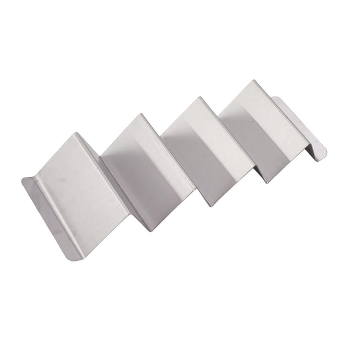 Keuken Taco Houder Standaard Golfvorm RVS Taco Schelp Houder Grill voor Bakken L L gray