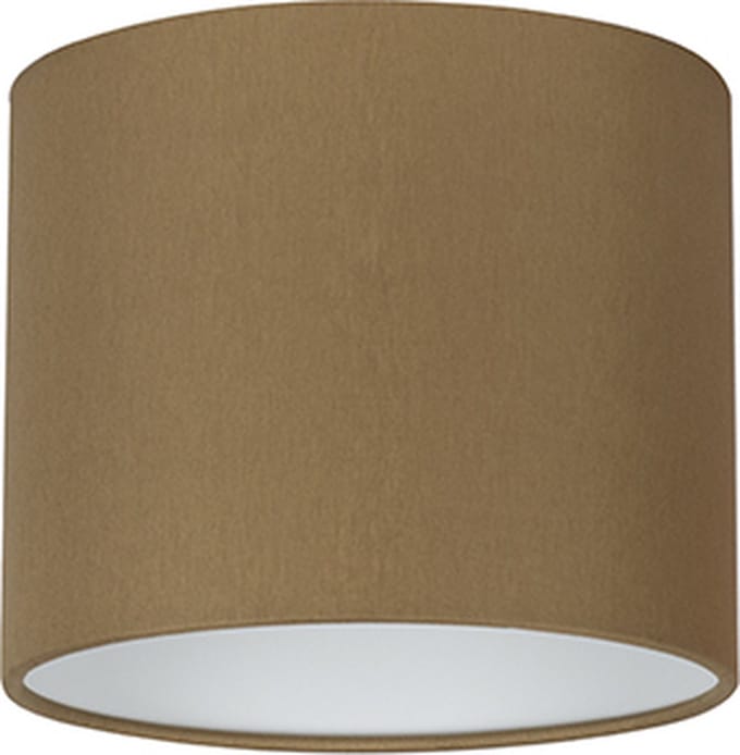 Uniqq Lampenkap stoffen cognac Ø 18 cm – 15 cm hoog