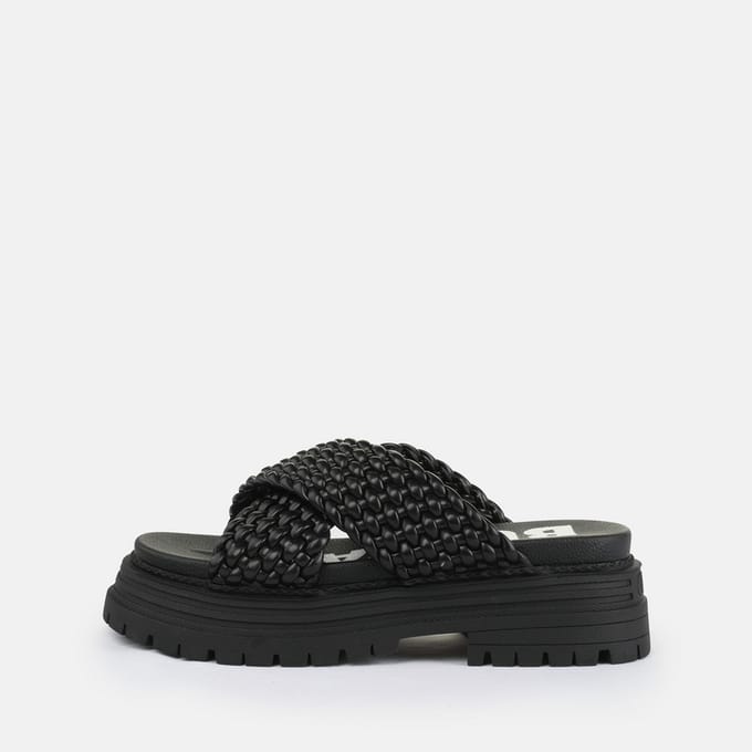 Vegan Nappa sleehakmuile Buffalo Lennox Cross